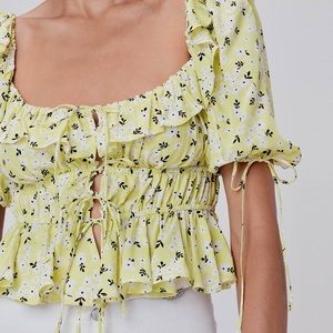 For Love and Lemons Chrysanthemum Top